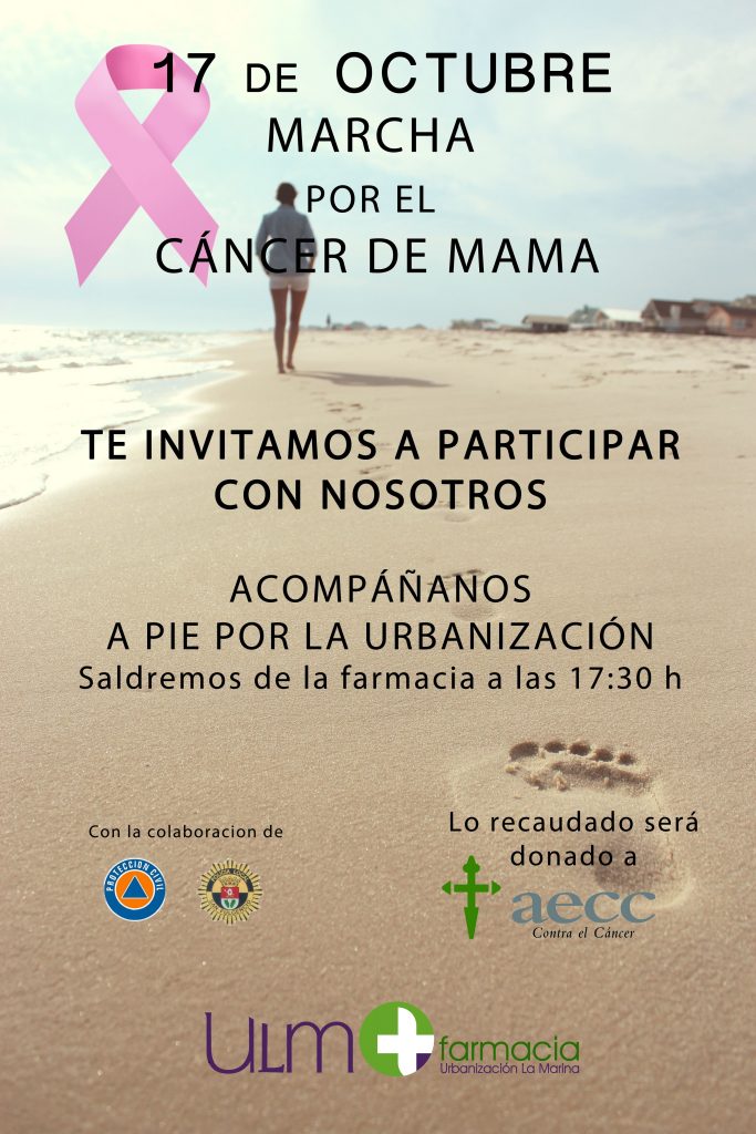 Marcha por el cáncer de mama 2018