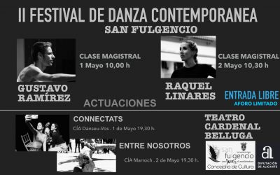 Bailarines de talla internacional se dan cita en el II Festival de Danza Contemporánea de San Fulgencio