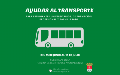 Becas transporte San Fulgencio Curso 2019/2020