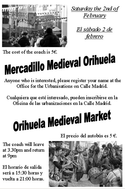 Mercadillo Medieval Orihuela
