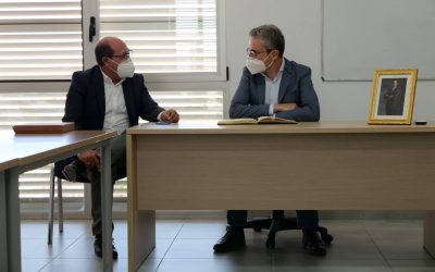 El conseller de Obras Públicas visita las actuaciones de mejora de la movilidad en San Fulgencio