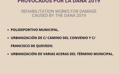 San Fulgencio acomete 8 obras para rehabilitar los daños provocados por la DANA de 2019