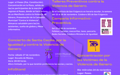 Actos en conmemoración del Día Contra la Violencia de Género