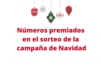 Número premiados en el sorteo de la campaña ‘Navidad en San Fulgencio, el comercio más cerca de ti’