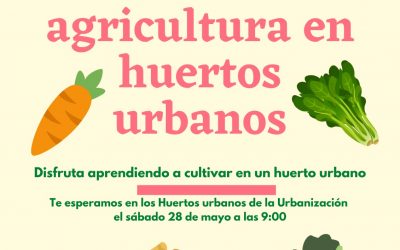 Taller de agricultura en huertos urbanos – Concejalía de Juventud
