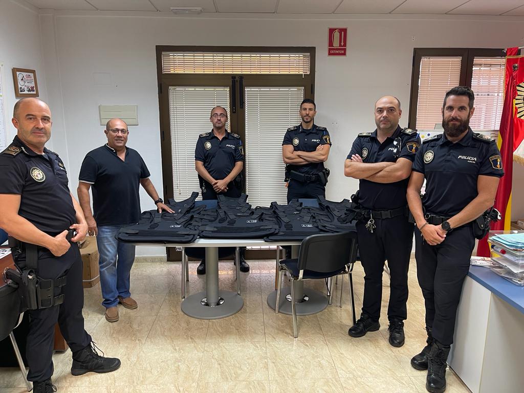 San Fulgencio Town Council provides new bulletproof vests for Local Police officers