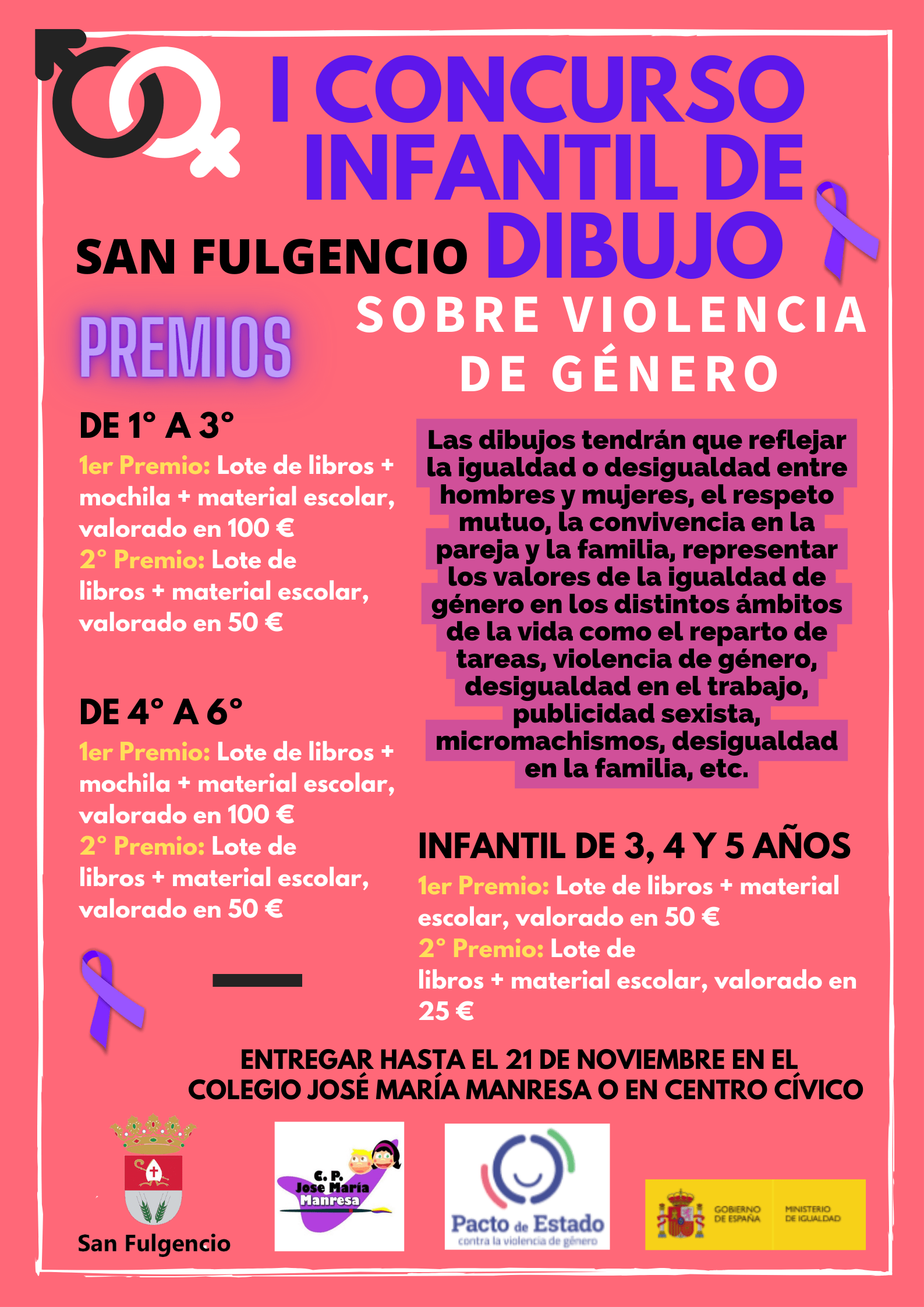 1st San Fulgencio Children's Drawing Competition on Gender Violence