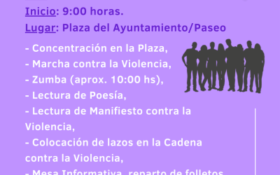 Institutional Event and March Against Gender Violence