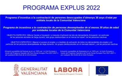 Subvención EXPLUS 2022